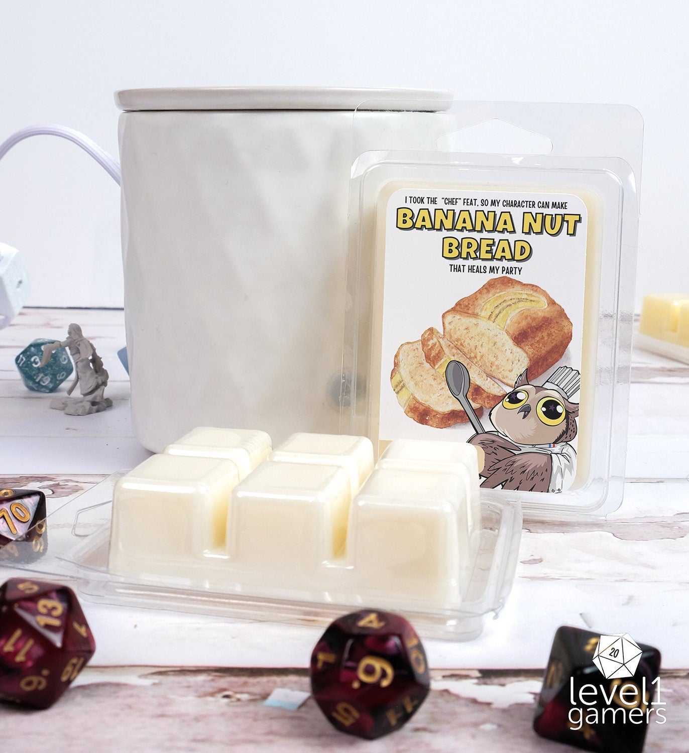 Banana Nut Bread Wax Melts  Level 1 Gamers   