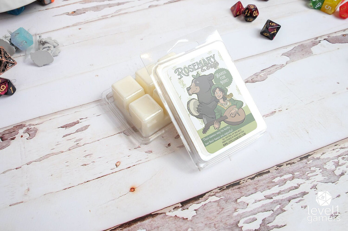 Rosemary & Sage Wax Melts  Level 1 Gamers   