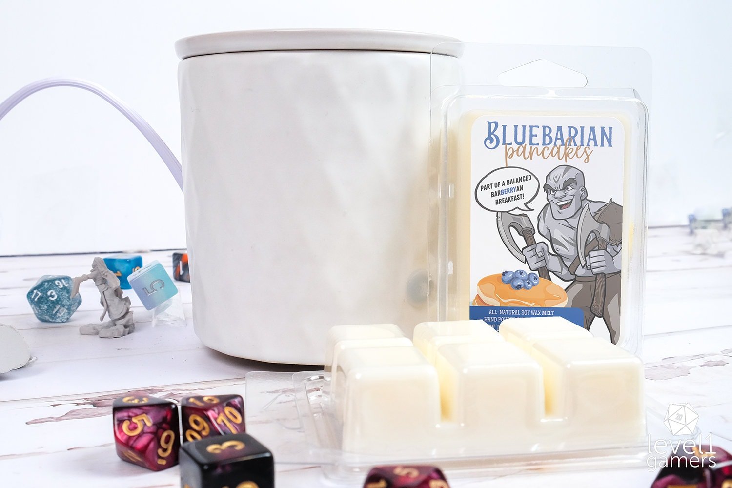 Bluebarian Pancakes Wax Melts  Level 1 Gamers   