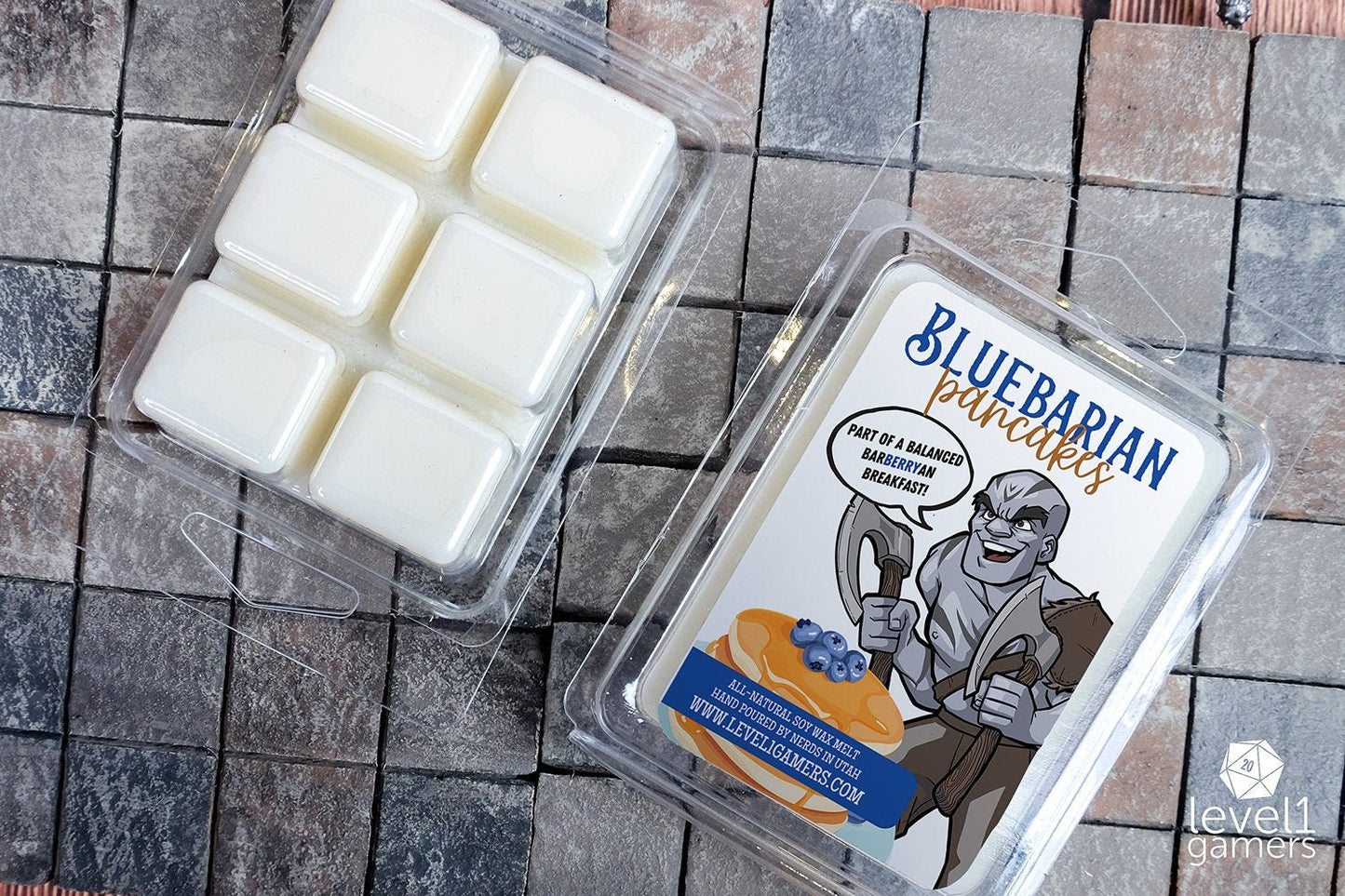 Bluebarian Pancakes Wax Melts  Level 1 Gamers   