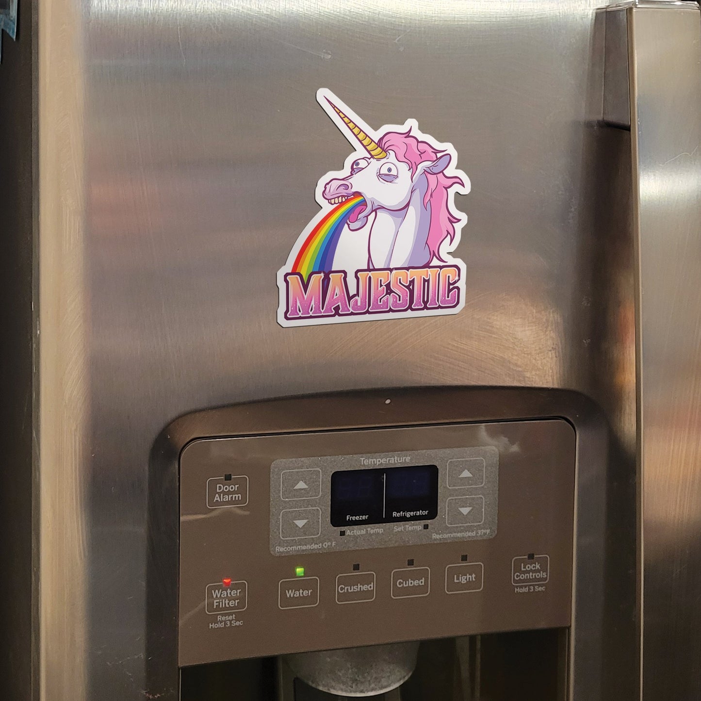 Majestic Unicorn Magnet  Level 1 Gamers   