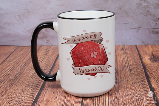 You Are My Natural 20 Mug  Level 1 Gamers   