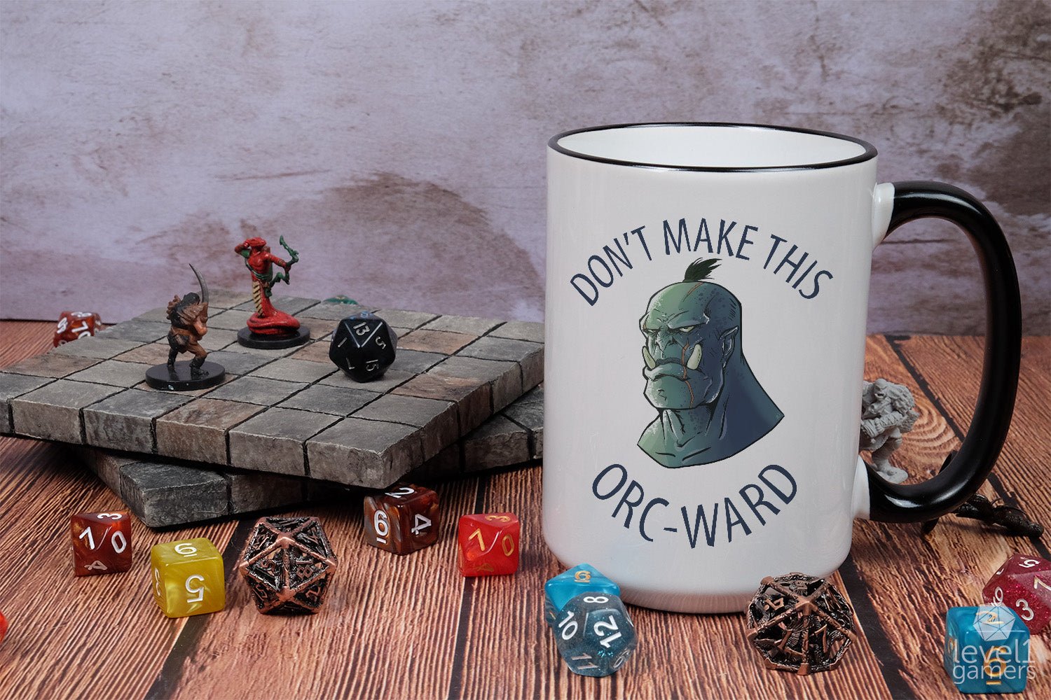 Don't Make This Orc-Ward Mug  Level 1 Gamers   