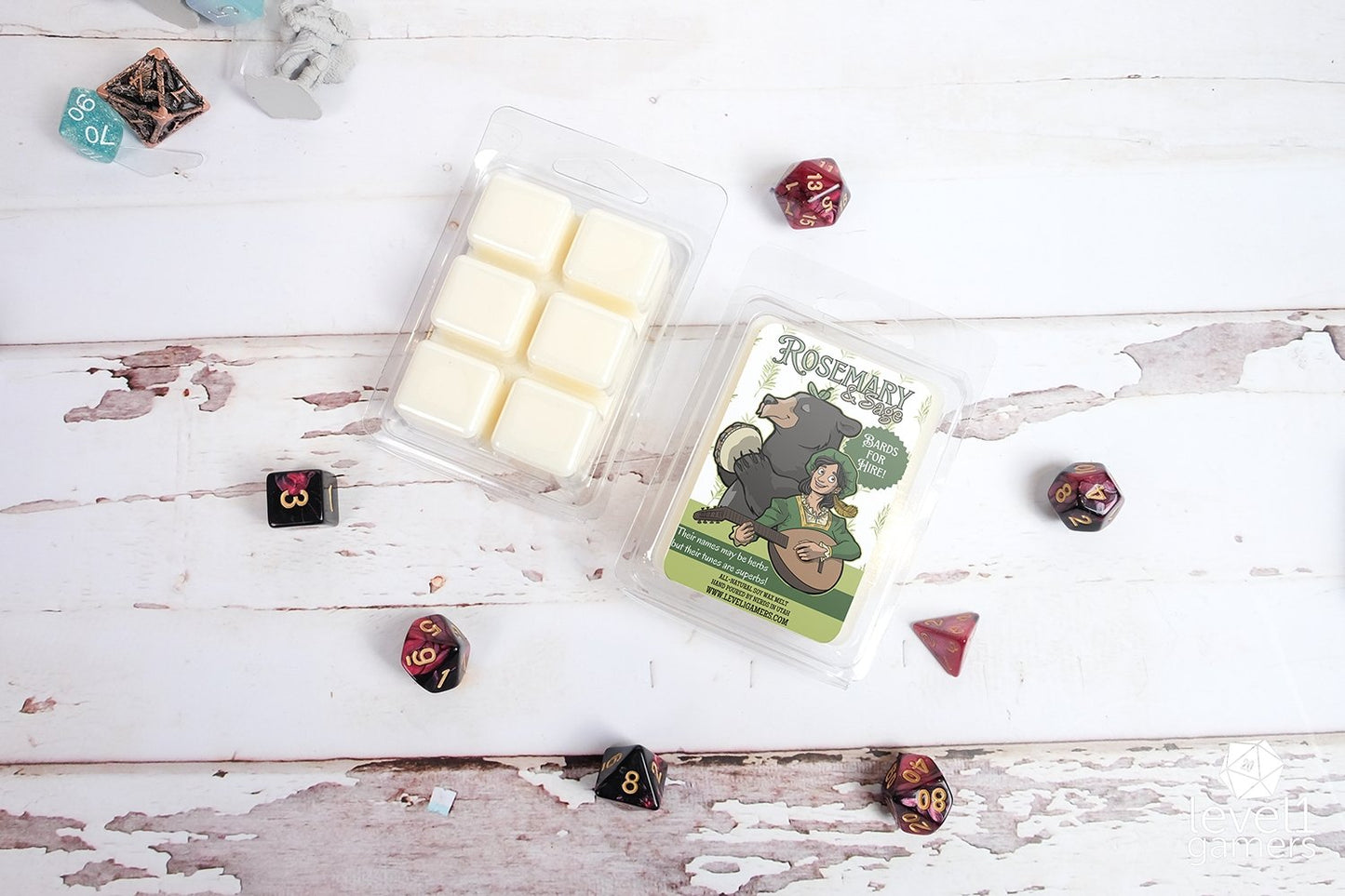 Rosemary & Sage Wax Melts  Level 1 Gamers   