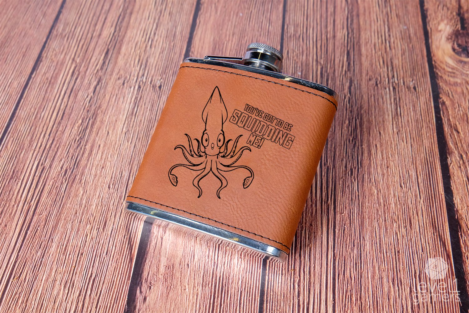 Squidding Me Flask  Level 1 Gamers   