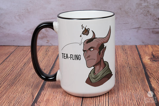 Tea-Fling (Male) Mug  Level 1 Gamers   