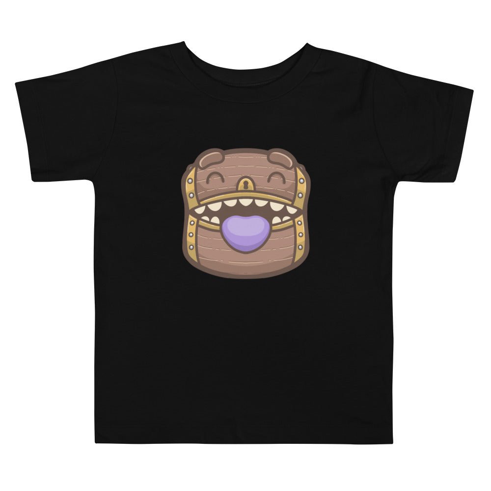 Baby Mimic Toddler Short Sleeve Tee  Level 1 Gamers Black 2T 