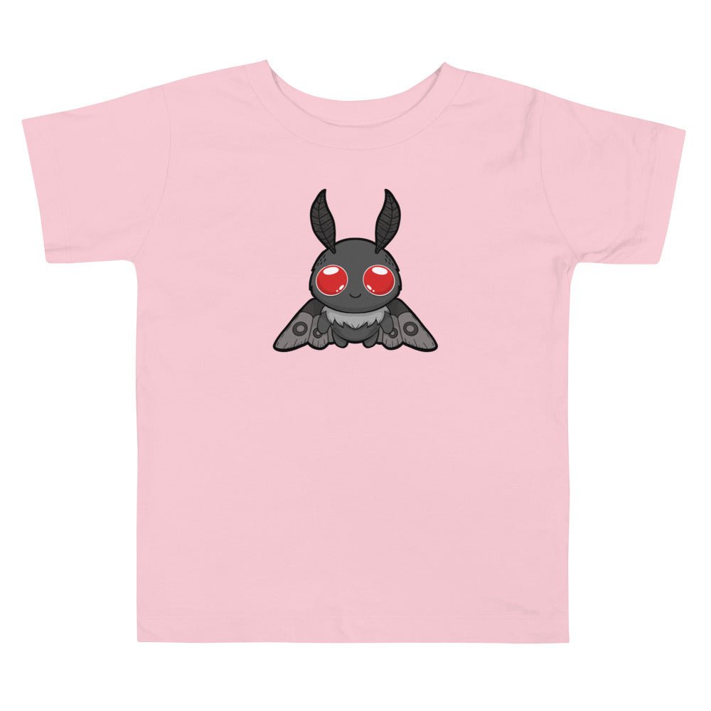 Baby Mothman Toddler Short Sleeve Tee  Level 1 Gamers Pink 2T 