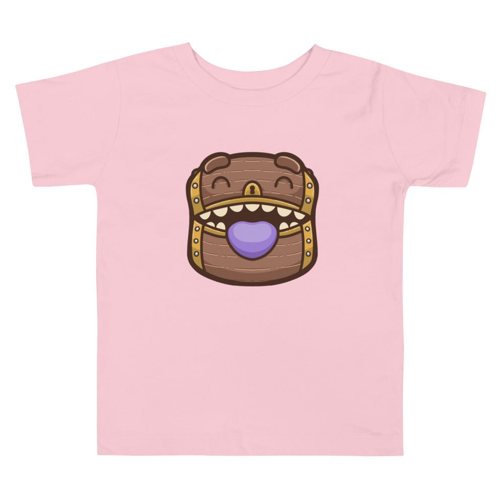 Baby Mimic Toddler Short Sleeve Tee  Level 1 Gamers Pink 2T 