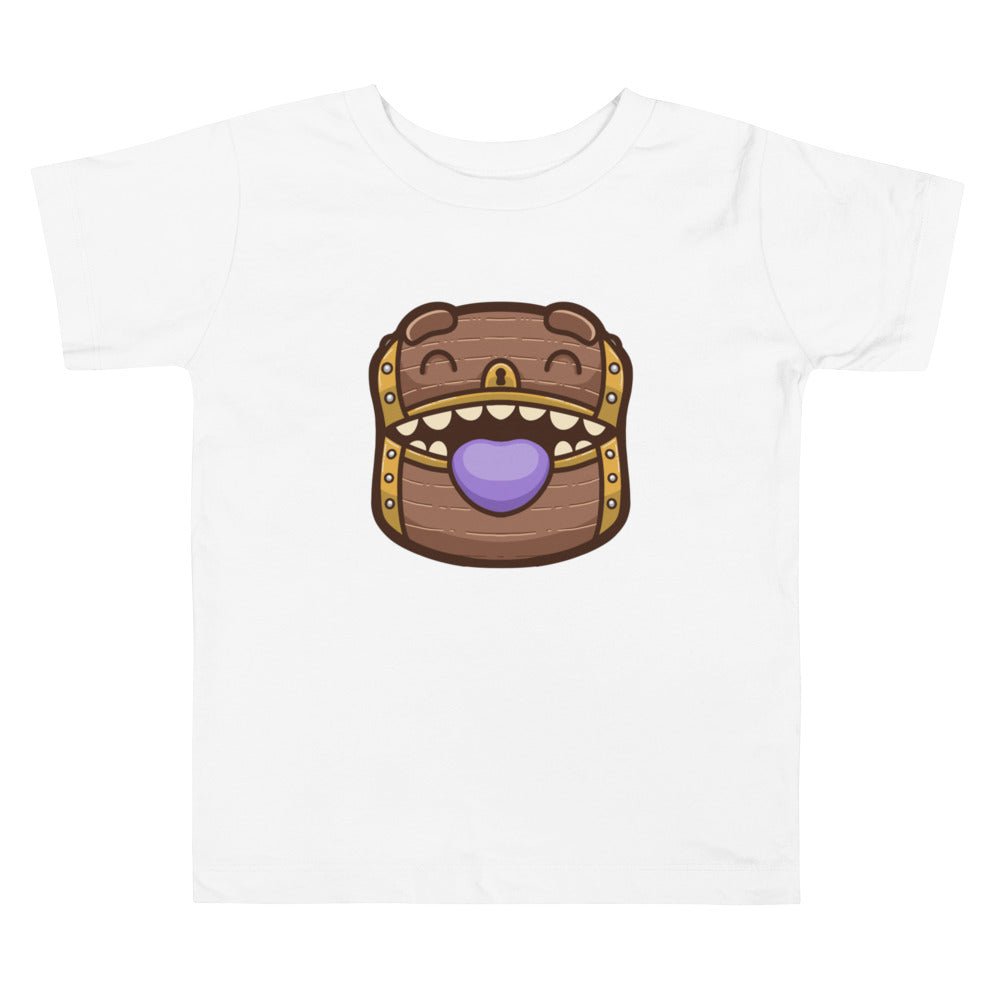 Baby Mimic Toddler Short Sleeve Tee  Level 1 Gamers White 2T 
