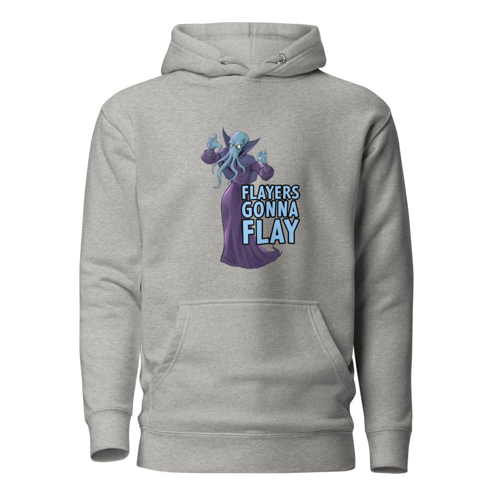 Flayers Gonna Flay Unisex Hoodie  Level 1 Gamers Carbon Grey S 