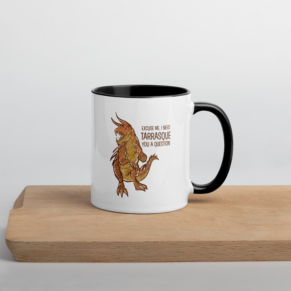 Tarrasque Mug  Level 1 Gamers Black 11oz 