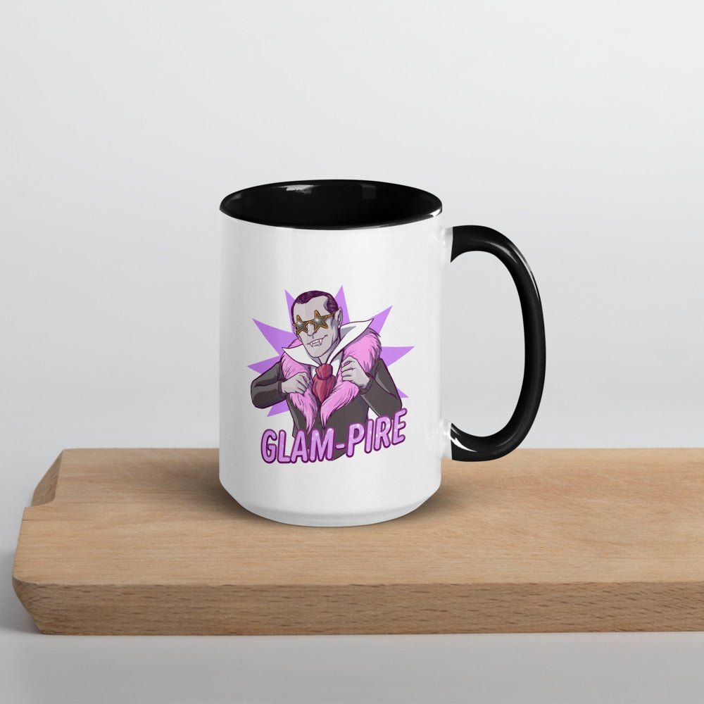 Glampire Mug  Level 1 Gamers Black 15oz 