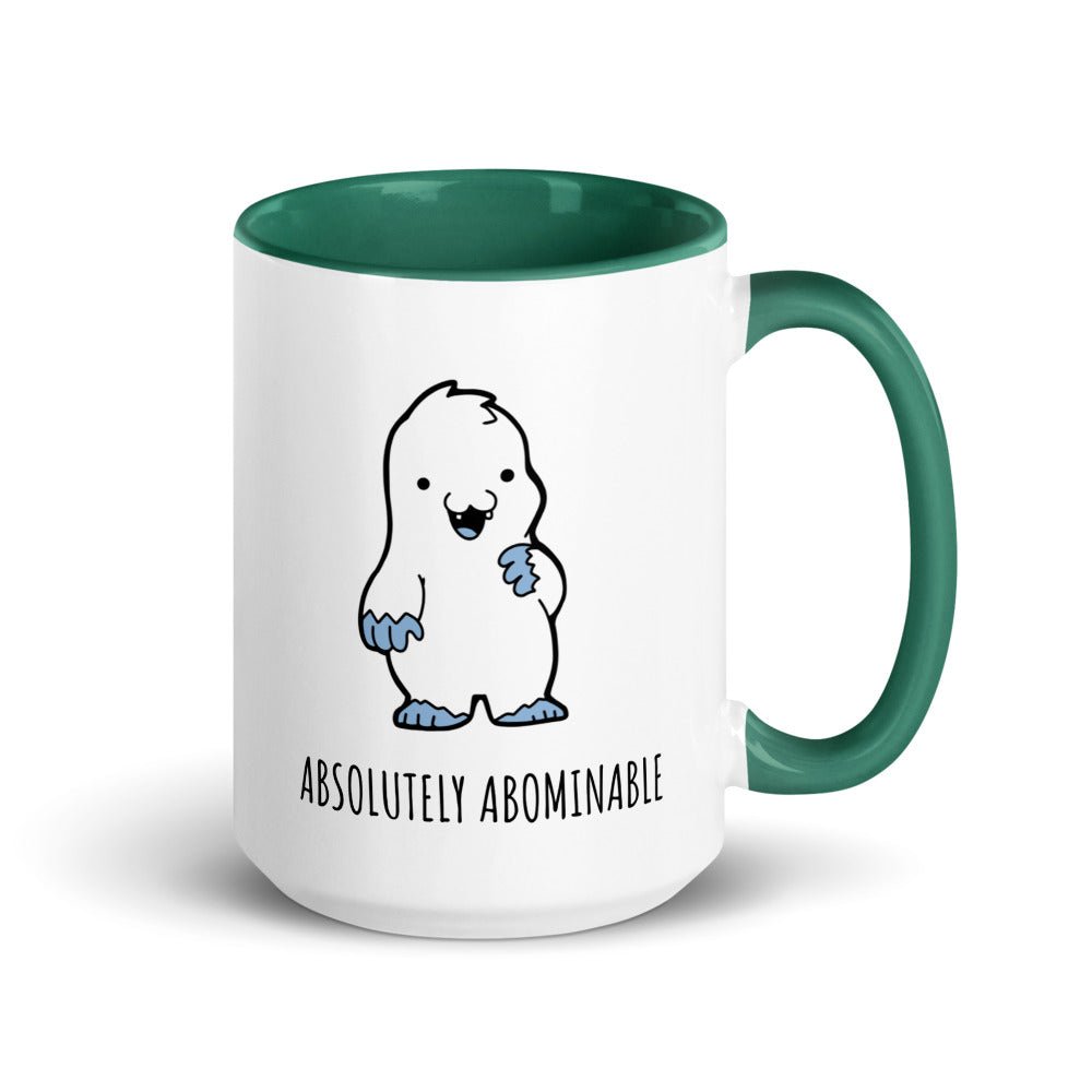 Abominable Baby Yeti Mug with Color Inside – Level 1 Gamers