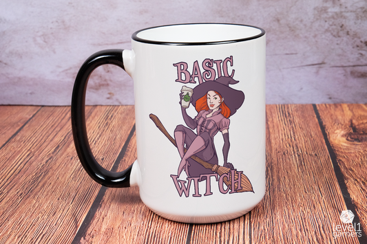 Basic Witch Mug Mugs Level 1 Gamers   