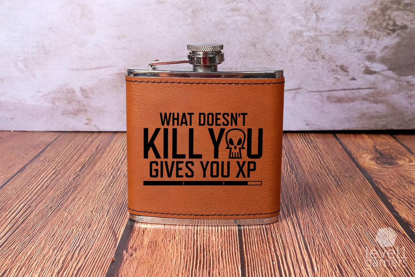What Doesn't Kill You Gives You XP Flask  Level 1 Gamers   